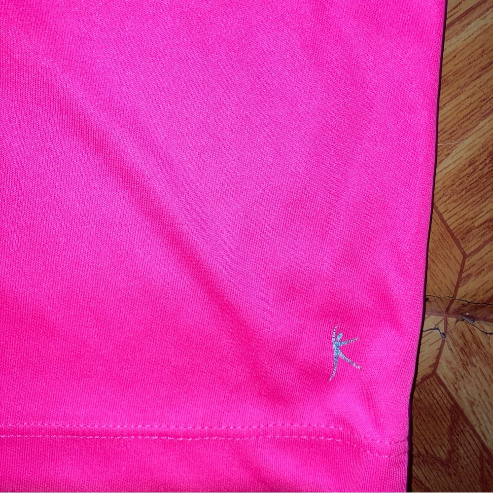 Danskin Now Semi-Fitted Hot Pink Womens T Shirt Size Small - Picture 3 of 3
